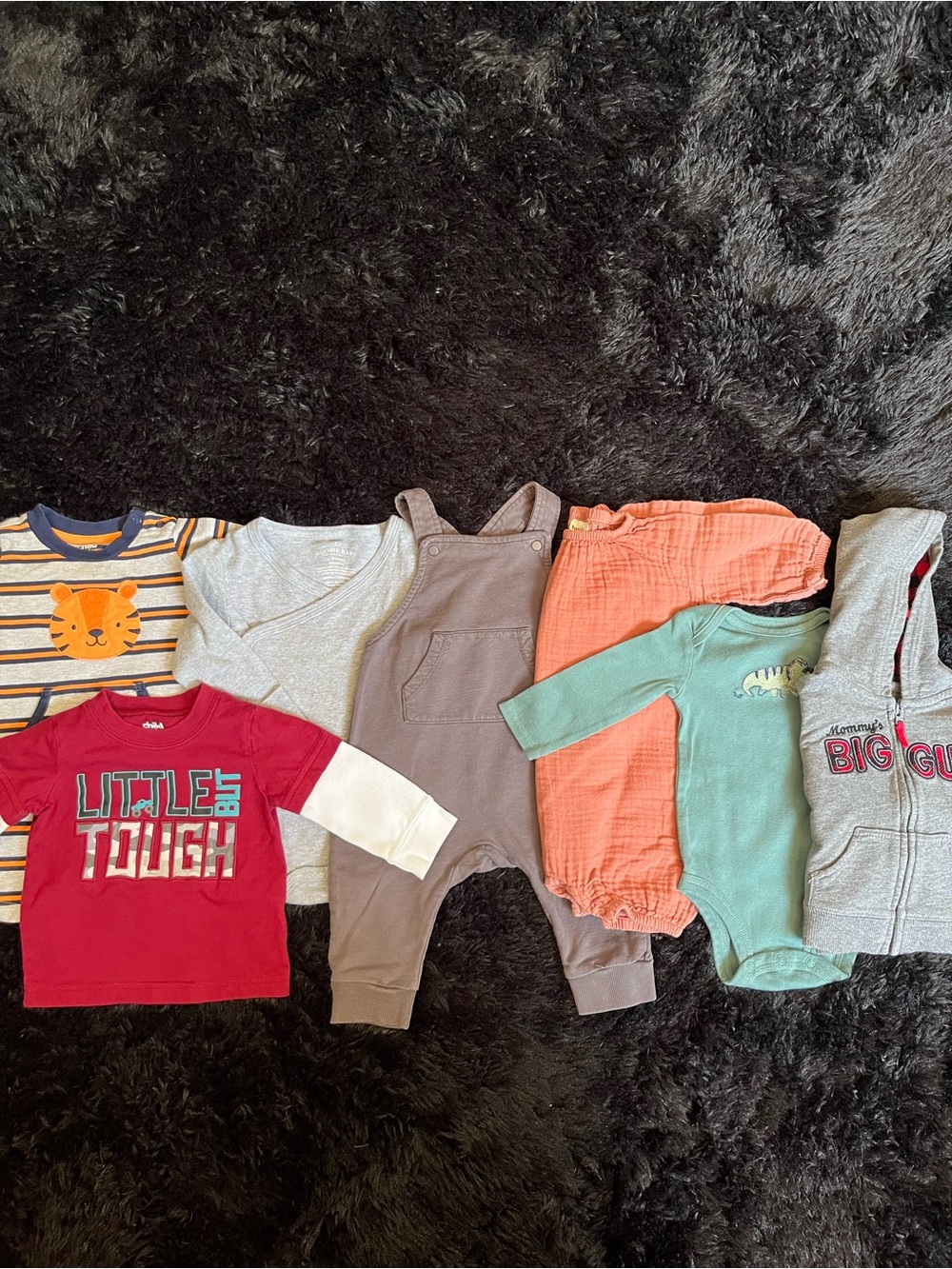 COTTON 6-9 Months Boy HOODIE 7 Piece Bundle. Live Show Listing. $10 starts.
